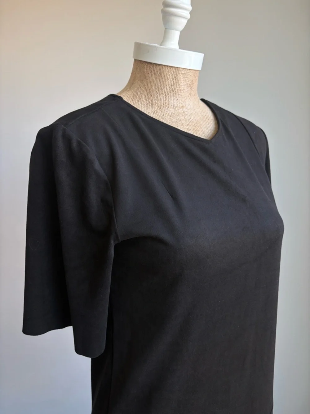 Lysse Sadie Asymmetric Dress - Black XS NWT